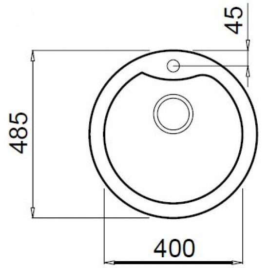 Ego Round M73 Titanium